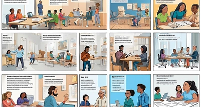 E-Learning and Children's Storyboard Creation